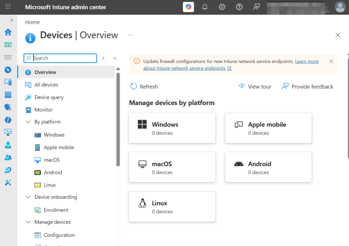 intune problem